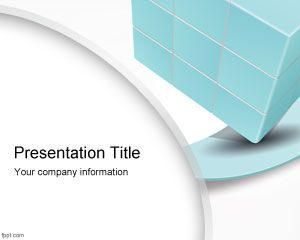 slides powerpoint 3d cube