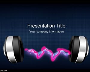 Free Radio Music PowerPoint template