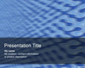 blur technology ppt template