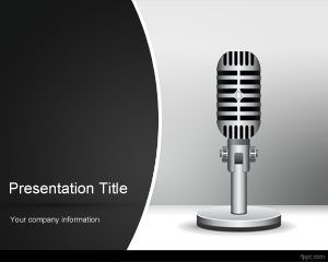 Radio PowerPoint Template