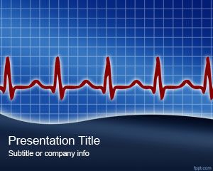 Free Heart Rhythm PowerPoint Template