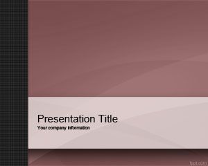 Free Violet Small Company PowerPoint Template