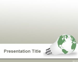 Big Green Idea PowerPoint Template