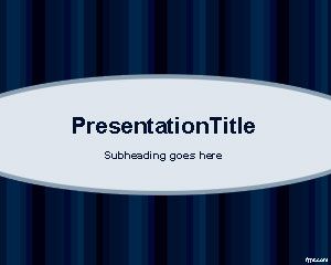 oval blue powerpoint