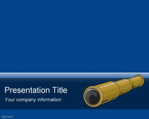 free monocular powerpoint template