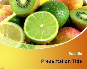 Vitamins PowerPoint Template