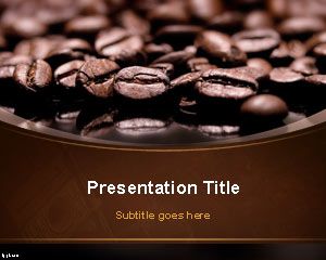 Coffee Beans PowerPoint Template