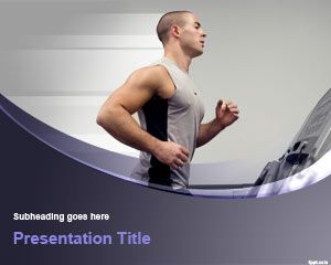 Free Run Trainer PowerPoint Template