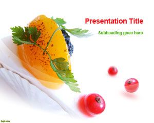 Dessert PowerPoint Template