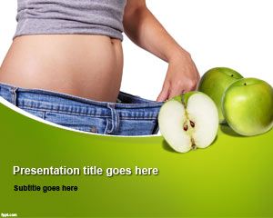 Low Calorie Diets PowerPoint Template