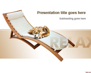 Relaxing Chair PowerPoint Template