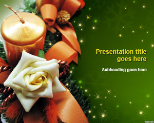 Christmas Decor PowerPoint Template