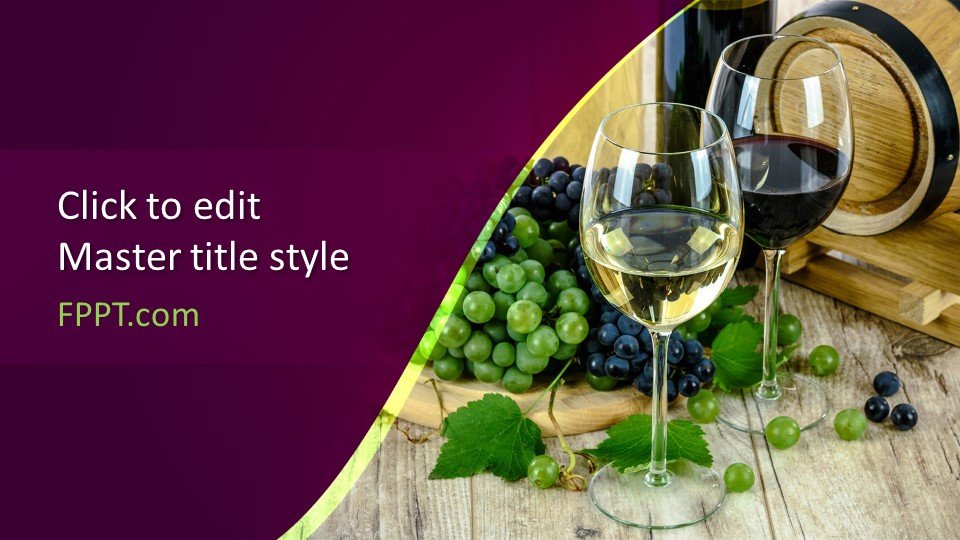 Free Wines PowerPoint Template - Free PowerPoint Templates