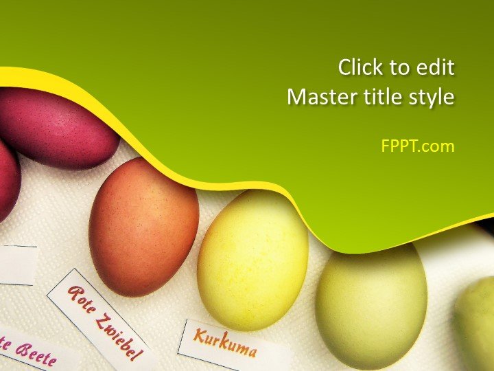 Free Eggs PowerPoint Template Free PowerPoint Templates