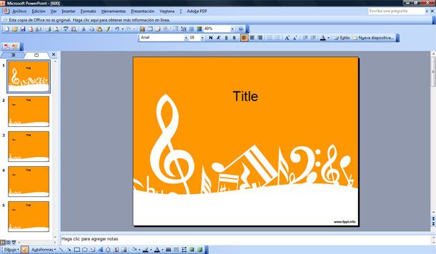 how to download music for a powerpoint presentation